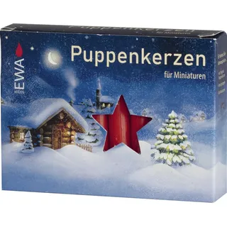 Saico GmbH Seiffen Adventskerze Puppenkerzen Rot 20 Stück BxHxT 1x6,5x1cm NEU rot