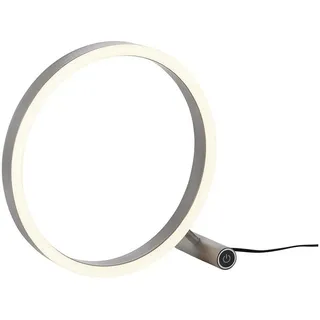 Selltec LED Tischleuchte Silber