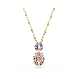 Swarovski Kette mit Anhänger 5741586 Mehrfarbig / Gelbgold