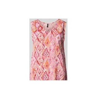 Loose Fit Top aus reiner Viskose Modell 'EASY JOY', Rosa, S