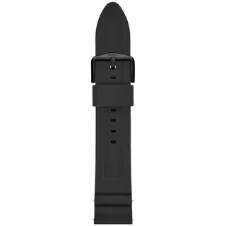 Fossil Silikonband Schwarz S221304 Größe 22 mm
