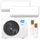 Split-Klimaanlage 2 x 2,79 kW MSCB1BU-09HRFN8-ME-Set