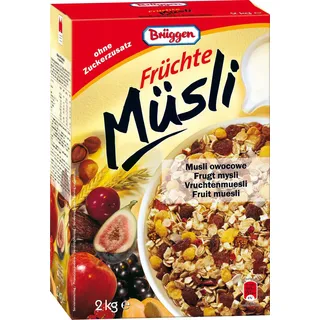 Brüggen Früchte Müsli 2,0 kg, 1 St.