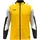 Polyesterjacke Gelb/Weiß/Schwarz 128