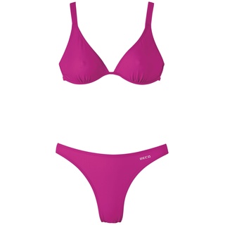 BECO Damen Schwimmkleidung Bikini-Set, pink, 44