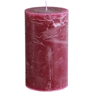 Florists Products Stumpenkerze Elegante Stumpenkerzen für stilvolle Raumdekorationen, 2 Stück rot
