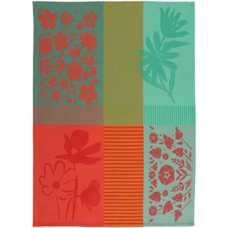 Sander - Geschirrtuch Floretta - Fabre: 66 Coral/Multi