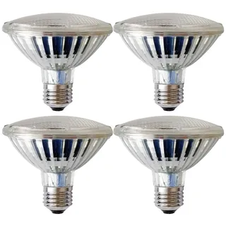 NCC-Licht 4x Reflektorlampe PAR30 Reflektor E27 100W Warmweiß Dimmbar