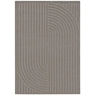 benuta Teppich Hellgrau, Kunststoff, Rechteckig, 160x230 cm pflegeleicht, Teppiche - Böden, Teppiche