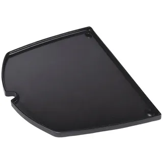 WEBER Grillplatte, Gusseisen, Breite: 39 cm - schwarz