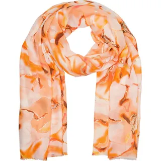 Stylebreaker Schal Marmor Muster in orange, | Gr.: onesize