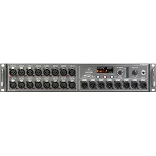 Behringer S16 I/O-Box mit 16 fernsteuerbaren Midas-Vorverstärkern, 8 Ausgängen und AES50-Netzwerk mit Klark Teknik SuperMAC-Technologie