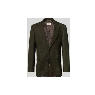 Sakko Harris-Tweed aus Schurwolle Modell 'Theo', Dunkelgruen, 56