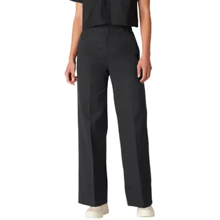 Dickies Damen-Arbeitshose mit weitem Bein, Stonewashed Black, 42 Regulär - 42