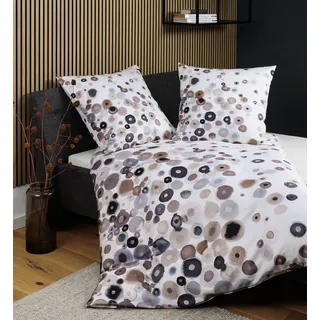 JANINE Modern Art S Beige 135 x 200 cm + 80 x 80 cm