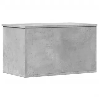 vidaXL Truhe Betongrau 60x35x35 cm Holzwerkstoff