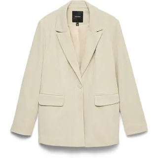 VERO Moda Damen Vmnora Ls Loose Corduroy Blazer Vmnora Ls Loose Corduroy Blazer (1er Pack) - L