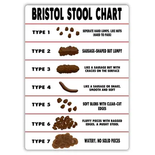 Froy Bristol Stool Chart Wand Blechschild Retro Eisen Poster Malerei Plaque Blech Vintage Personalisierte Kunst Kreativität Dekoration Handwerk Für Cafe Bar Garage Hause