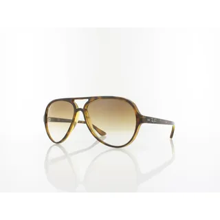 Ray-Ban Cats 5000 Classic RB4125 710/51 59-15 light havana/crystal brown gradient