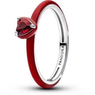 Pandora Chakra Ring Silber Rot Gr. 54