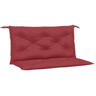 vidaXL Auflage für Hollywoodschaukel 100 x 50 x 7 cm weinrot