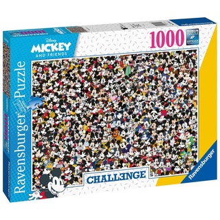 Ravensburger Puzzle »1000 Teile Ravensburger Puzzle Disney Challenge Mickey 16744«, 1000 Puzzleteile