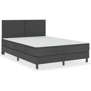 " "Bettkopfteil Moderner design - Kopfteil fürs Bett - Dunkelgrau Stoff 140×200 cm NeuMöbel 7355286 - Grau
