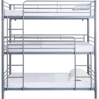habitat garten Etagenbett Havin 90 x 190 cm Metall grau