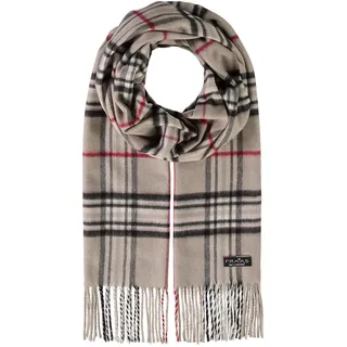 FRAAS Cashmink Schal 30 x 180 cm - Weicher als Kaschmir - Made in Germany - Schal kariert für Herren - Perfekt für Herbst und Winter Soft Camel - 180 x 30 cm