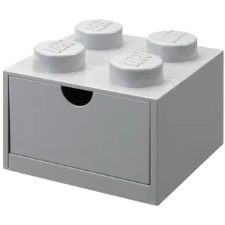Room Copenhagen LEGO Aufbewahrungsbox 4 Noppen 4-tlg. grau