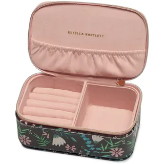 Estella Bartlett EBP5050 Schmuckkästchen Mini Blumen Schwarz Schmuckschatulle