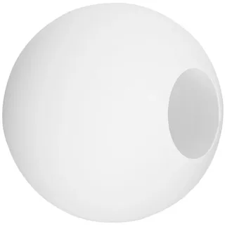 VILLCASE Ersatzlampenschirm Einfach zu Reinigen aus Weißem Glas für Stehlampe Geeignet Runder Dekorativer Lampenschirm für Tischlampe für Zuhause oder Büro