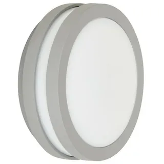ECO-LIGHT Außen-Wandleuchte 3172-S-SI-ESL Alu Außenwandleuchte 14cm MINI-PARIS