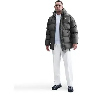NIKE Herren Jacke CLUB PARKA 650, Größe XL in Weiß Weiß