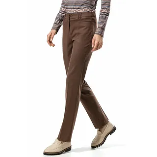 Walbusch Damen Flanellhose Cosy Braun