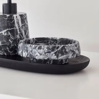 Aquanova Orion Seifenschale Schwarz