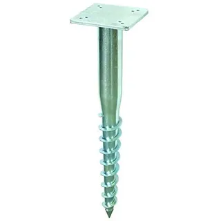 Schneider Bodenhülse Universal 16 x 16 x 55 cm Stahl Silbergrau