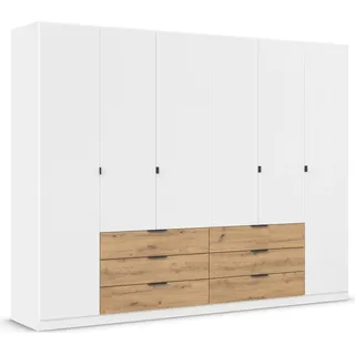 Rauch Drehtürenschrank DAVOA 271 x 230 x 54 cm Weiß