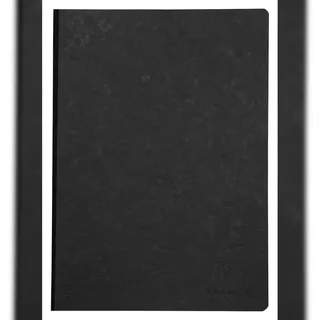 Clairefontaine Notizbuch AgeBag A4 Schwarz liniert