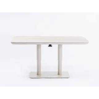 Zebra Move Tisch 140x80x51-71cm light taupe höhenverstellbar