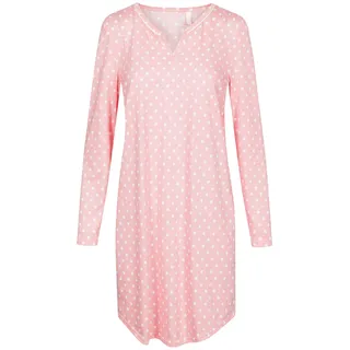 Rösch Nachthemd  Mustermix pink / weiß M-L