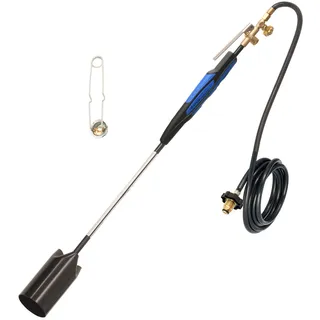 Flame King YSN500K Propan-Fackel, robust, 500.000 BTU, mit Feuerstein, 500 K, Schwarz