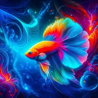Picmondoo Diamond Painting - 50x50cm - Wunderwelt unter Wasser