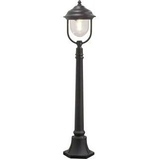 Konstsmide Wegeleuchte Aluminium 24x24x118 cm 1x75W schwarz