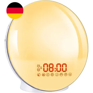 Tageslichtwecker,Wake up Light, Lichtwecker,  Sonnenaufgang Sonnenuntergang Weck