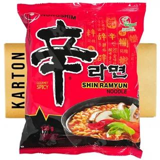 Nong Shim Pasta Instant Nudeln Shin Ramyun scharf 20 x 120 g