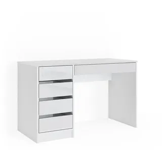 Vicco Schminktisch Sherry Weiß Hochglanz 120 x 75 cm