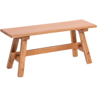 DESIGN DELIGHTS Sitzbank Anzio Honigfarben 90 x 39 x 26 cm