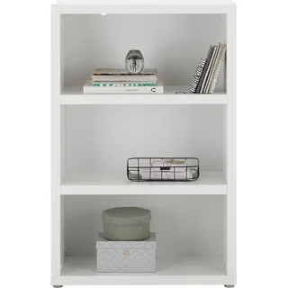 Aktenregal »Modica«, Büroregal weiß, Bücherregal mit offenen Fächer, weiß, , 87513824-0 B/H/T: 80 cm x 123 cm x 38 cm