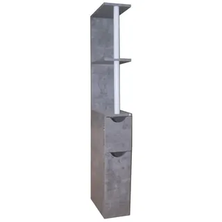 Hti-Living Raumteilerregal 118 cm Grau